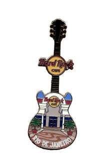 Hard Rock Cafe RIO DE JANEIRO Facade Guitar Series Pin  