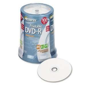    MEM32025642T6   Inkjet Printable DVD R Discs