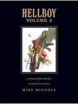 Hellboy Library 3 Conqueror Worm Strange Places Book  