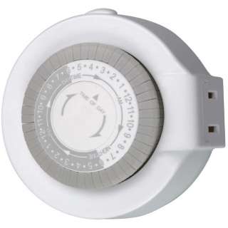   24 Hour Mechanical Indoor Lamp & Appliance Timer 078693592003  