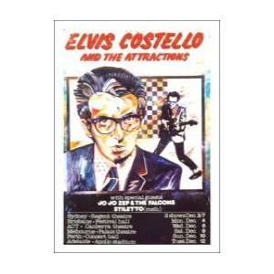  ELVIS COSTELLO   Limited Edition Concert Poster   by Chris 
