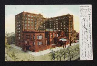 1907 Majestic Hotel Around Elkins Mansion Philadelphia  