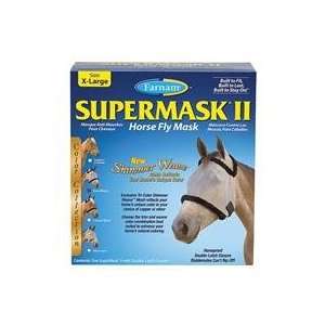 com SUPERMASK II WITHOUT EARS, Color SILVER/BLACK; Size EXTRA LARGE 