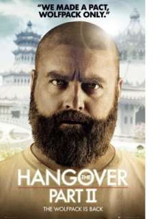   Hangover Part 2 / II Official Maxi Poster. Alan, Lone Wolf. NEW. Funny