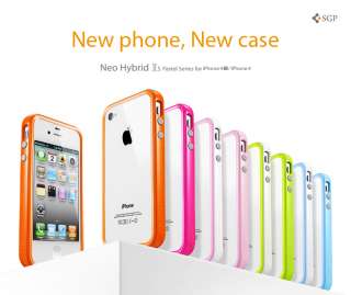 SGP Neo Hybrid 2S Pastel Series Case [Tender Blue] for Apple iPhone 4S 
