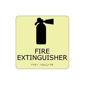  Glow Braille   Fire Extinguisher