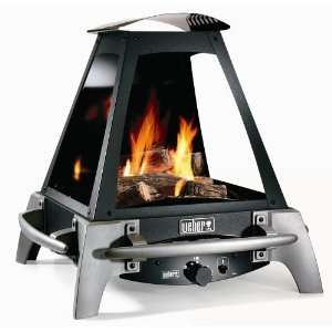   Weber 27001 Flame Outdoor Natural Gas Fireplace Patio, Lawn & Garden