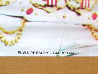 Vintage 1970s Elvis Presley in Las Vegas Music Poster  