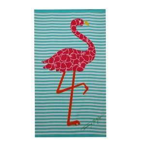  Tommy Hilfiger Flamingo Pink Beach Towel