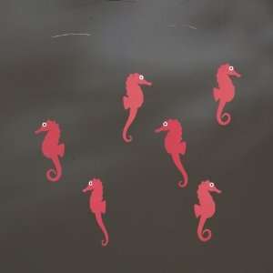 Flensted Mobile Seahorse, Red