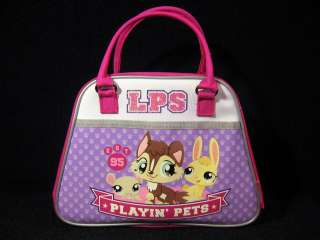 Littlest Pet Shop Insulated Lunch Bag Tote New Pink LPS  