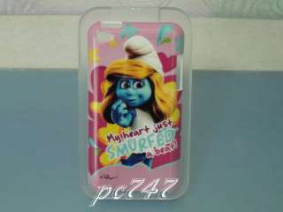The Smurfs Hard Cover Case iPod Touch 4th w/GIFT #4  
