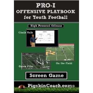  PRO I Offensive Playbook for Youth Football   Screen Game 