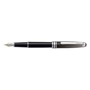   Solitaire Doue Black and White 101404, Fountain Pen