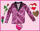 VALENTINE OR DATE SET FOR KEN DOLL~Suit Jacket~Flower~​Rose~Box of 