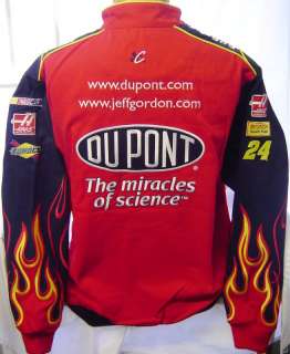 Jeff Gordon NASCAR Jacket DuPont Racing #24 TALL  