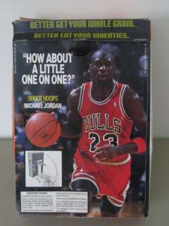 Wheaties Michael Jordan Basketball Shoot Hoops Box Game  
