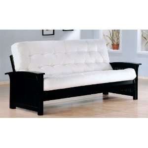 The Simple Stores Futons Dark Cappuccino Futon Frame with Mission Slat 