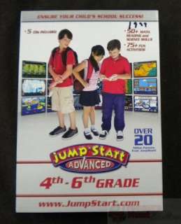 JumpStart Advanced 4th 6th Grade Rtl $20  