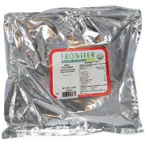 Frontier Bulk Flax Seed Whole, CERTIFIED ORGANIC, 1 lb. package 