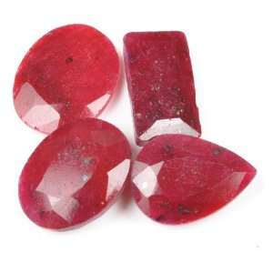   .00 Ct Natural Fantastic Precious Ruby Mixed Shape Loose Gemstone Lot