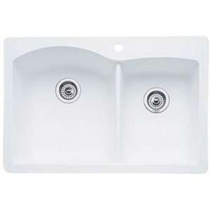  Blanco America Model 511606WH Diamond Silgranit White 