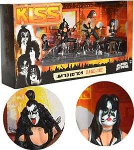 Kiss   Limited Edition   Band Set   4 x Figures   Collectable 1970s 