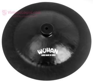 Wuhan 16 BLACK China Cymbal for your drum kit   NEW  
