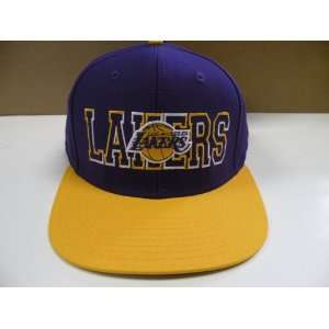  NBA Los Angeles Lakers 2 Tone Special Retro Snapback Cap 