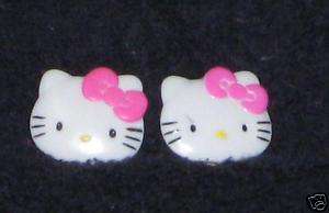 HELLO KITTY CUPCAKE RINGS,12 COUNT, PLASTIC,FOOD SAFE  