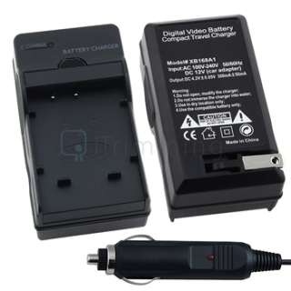 Battery+Charger For KODAK Klic 7004 V1073 V1233 V1253  