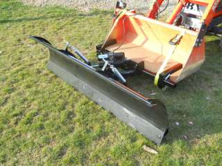 Compact Tractor Snow Plow fits Kubota, John Deere and  