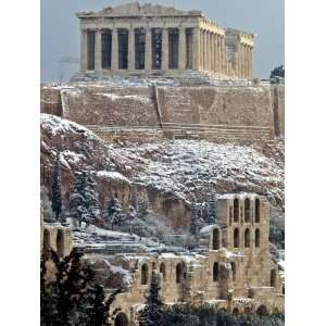  The Ancient Parthenon and Herod Atticus Theater on the 
