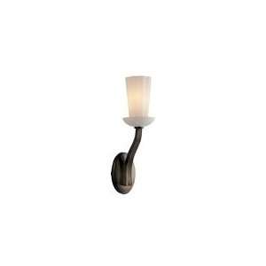 Barbara Barry All Aglow Sconce in Bronze with White Glass by Visual 
