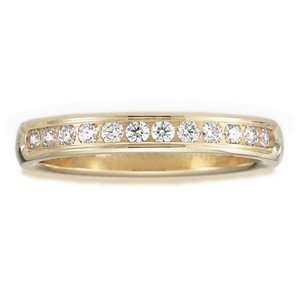 GOLDMAN Mens 14k White Gold Cross Wedding Ring (8.00 mm)
