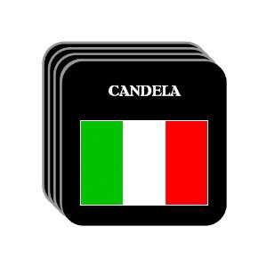 Italy   CANDELA Set of 4 Mini Mousepad Coasters 