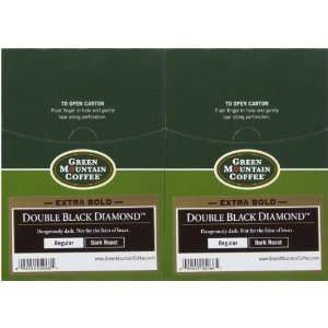Green Mountain Coffee Double Black Diamond, 24 ct K Cups for Keurig 