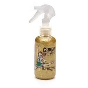 Cheer Chics Weve Got Sparkle Hair and Body Glitter   Gold 5.2oz