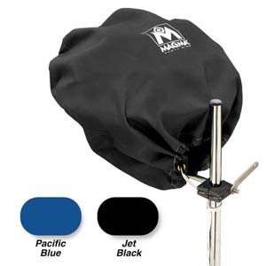  Grill Cover for Party Size Kettle Grills   Jet Black 