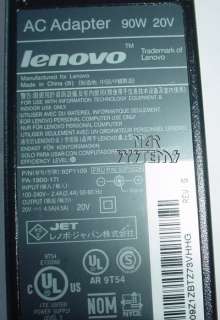 Genuine Lenovo Thinkpad AC Adapter T60 T61 R60 Z60, 90W  