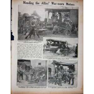  1915 WW1 DockerS Battalion Liverpool Motor Repairs