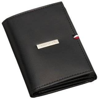Tommy Hilfiger Mens Credit Card Trifold, Black, One Size ~ Tommy 