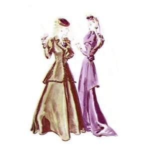  French fashion, Edward Molyneux autumn collection, 1938 
