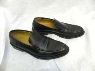 Bally Black Leather Loafers 10.5 CLASSY  