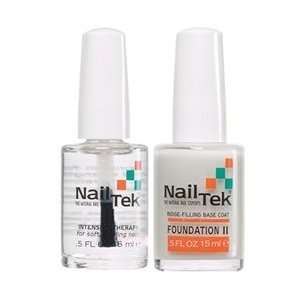Nail Tek Intensive Therapy II with Free Foundation II .5oz Each
