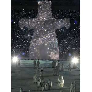  Performers During the Opening Ceremony for the Vancouver 