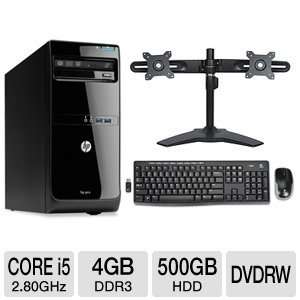  HP Core i5 500GB HDD Desktop PC Bundle Electronics