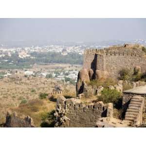  Golconda Fort, Hyderabad, Andhra Pradesh State, India 