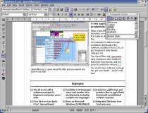 fully compatible with Microsoft Word. So documents created in MS Word 
