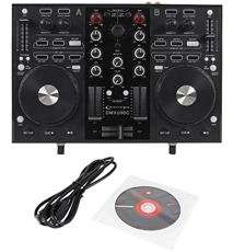 Technical Pro DMXU90C DJ MIDI USB Controller Interface w/Mixer & Sound 